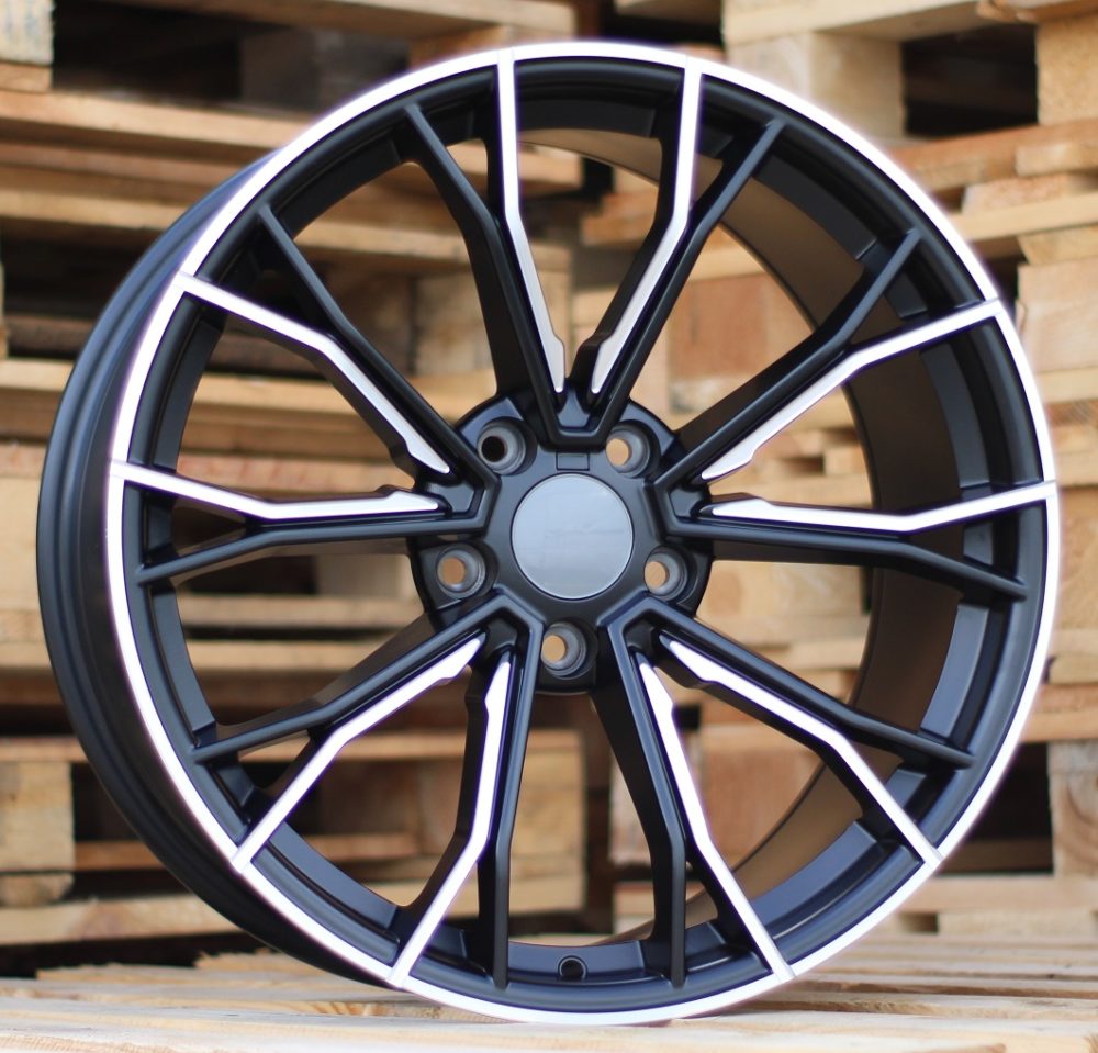 valuveljed JIL Wheels A5385(INS0220)BlackHalfMatt(BLHM)BMW(K7)(Rear+FrontMill