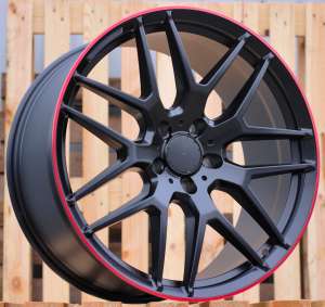 valuveljed JIL Wheels FE115(HE762)Black+RedLine(BR)MER(P1)((AKC150Eur))